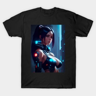 Cyberpunk girl T-Shirt